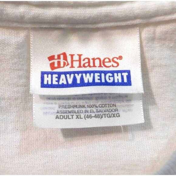 Jingle Bell Run for Arthritis 2002 Tee XL White Long Sleeve Fort Worth Hanes - Picture 7 of 7